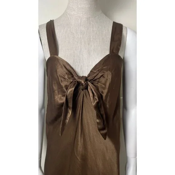 RAQUEL ALLEGRA SILK SLIP DRESS 6 - Picture 2 of 7